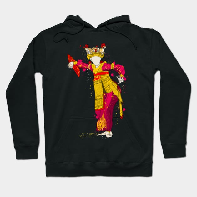 bali dance Hoodie by small alley co